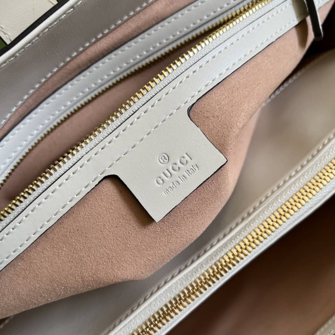 Gucci Jackie 1961 Large Tote Bag White 649015 Replica