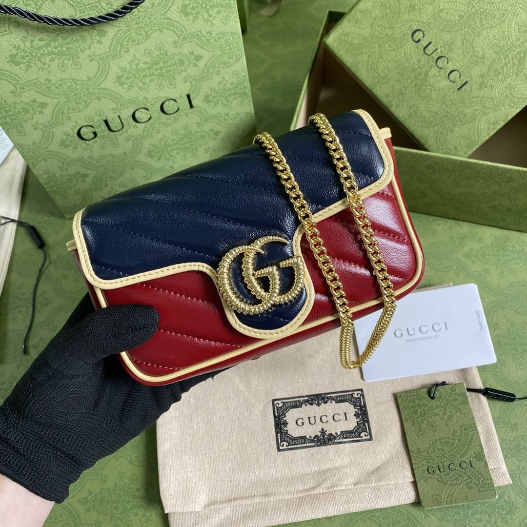 Gucci Marmont GG Mini Chain Shoulder Bag Replica 574969