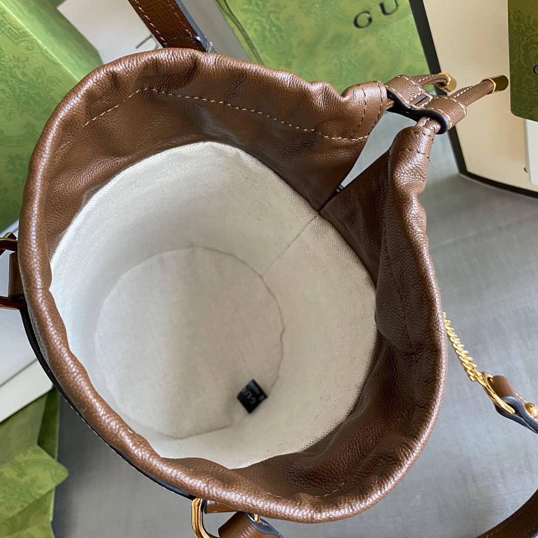 Gucci Horsebit 1955 Small Bucket Bag Replica 637115