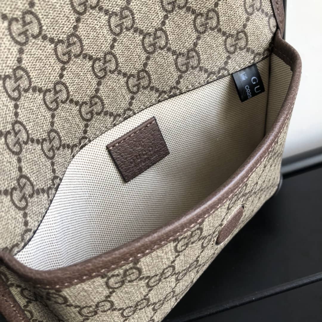 Gucci Guccitotem Web GG Supreme Messenger Bag Replica 489617
