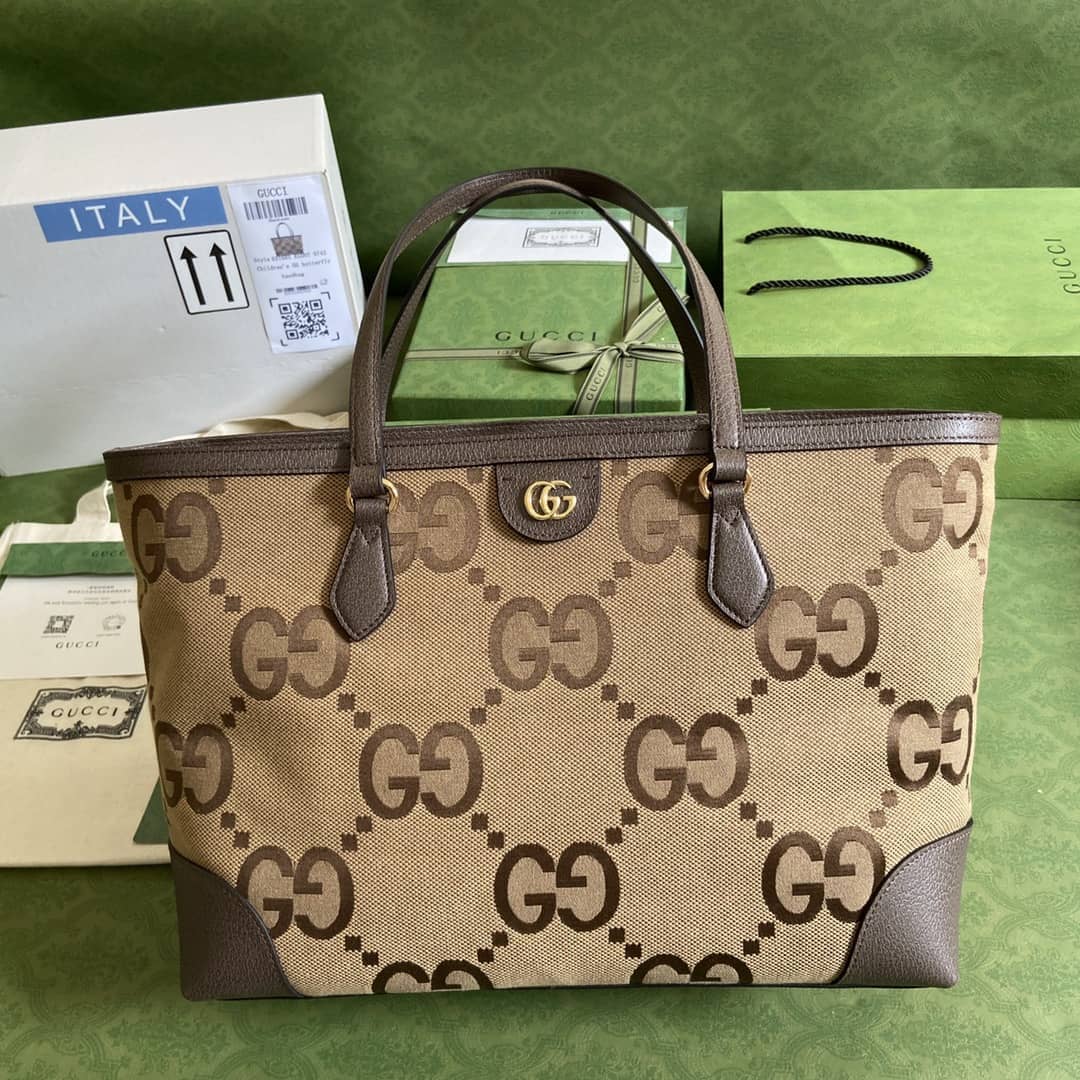 Gucci Ophidia Jumbo GG Canvas Medium Tote Bag 631685 Replica