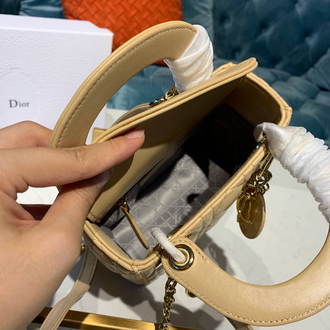 Christian Dior Lady Dior 17CM Replica Bag