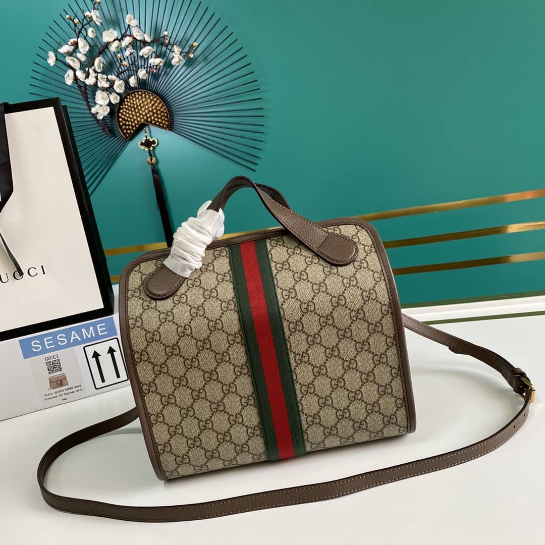 Gucci Supreme GG Ophidia Mini Duffle Bag Replica 565224