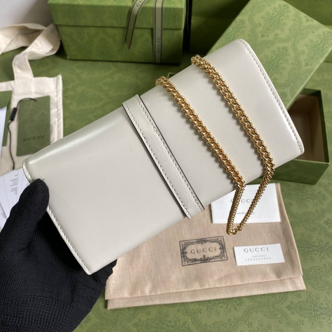 Gucci Jackie 1961 Shoulder Bag Chain Wallet Replica 652681