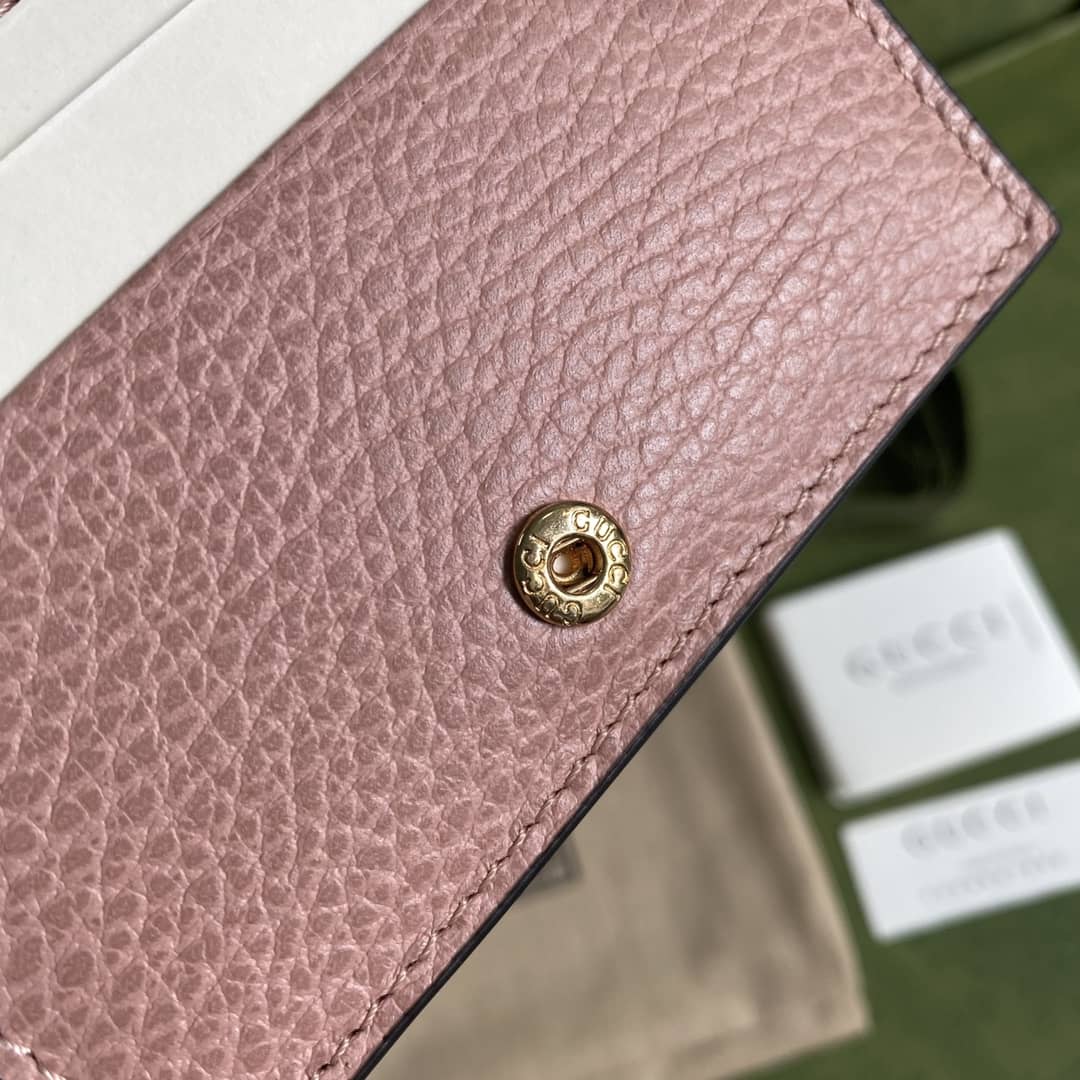 Gucci Marmont GG Card Case Wallet Replica 658610