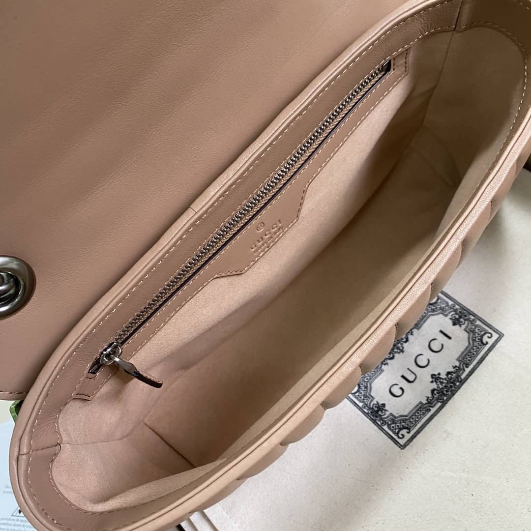 Gucci Marmont GG Small matelassé Shoulder Bag Replica 443497