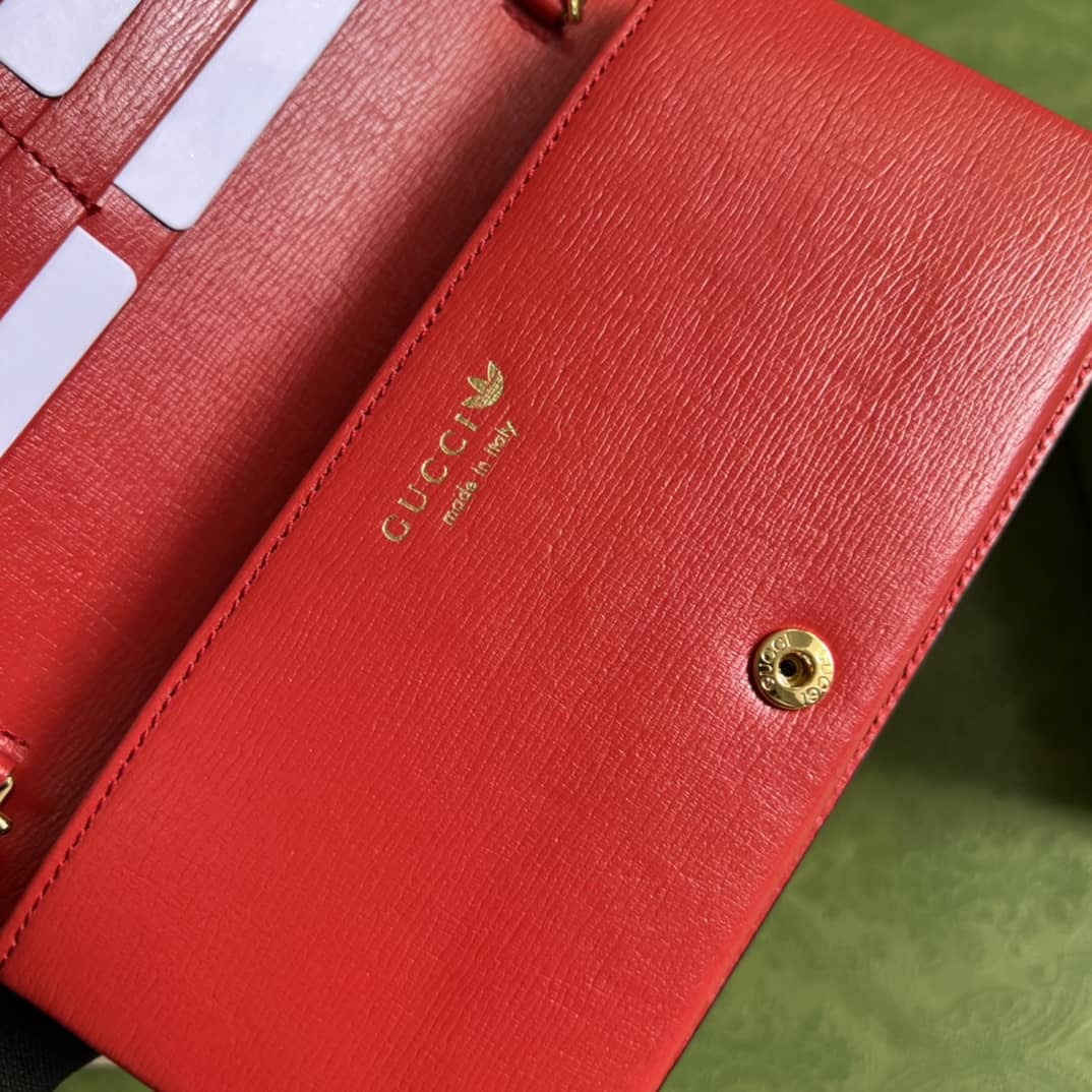 Adidas x Gucci Wallet With Chain 621892 Replica Crossbody Bag