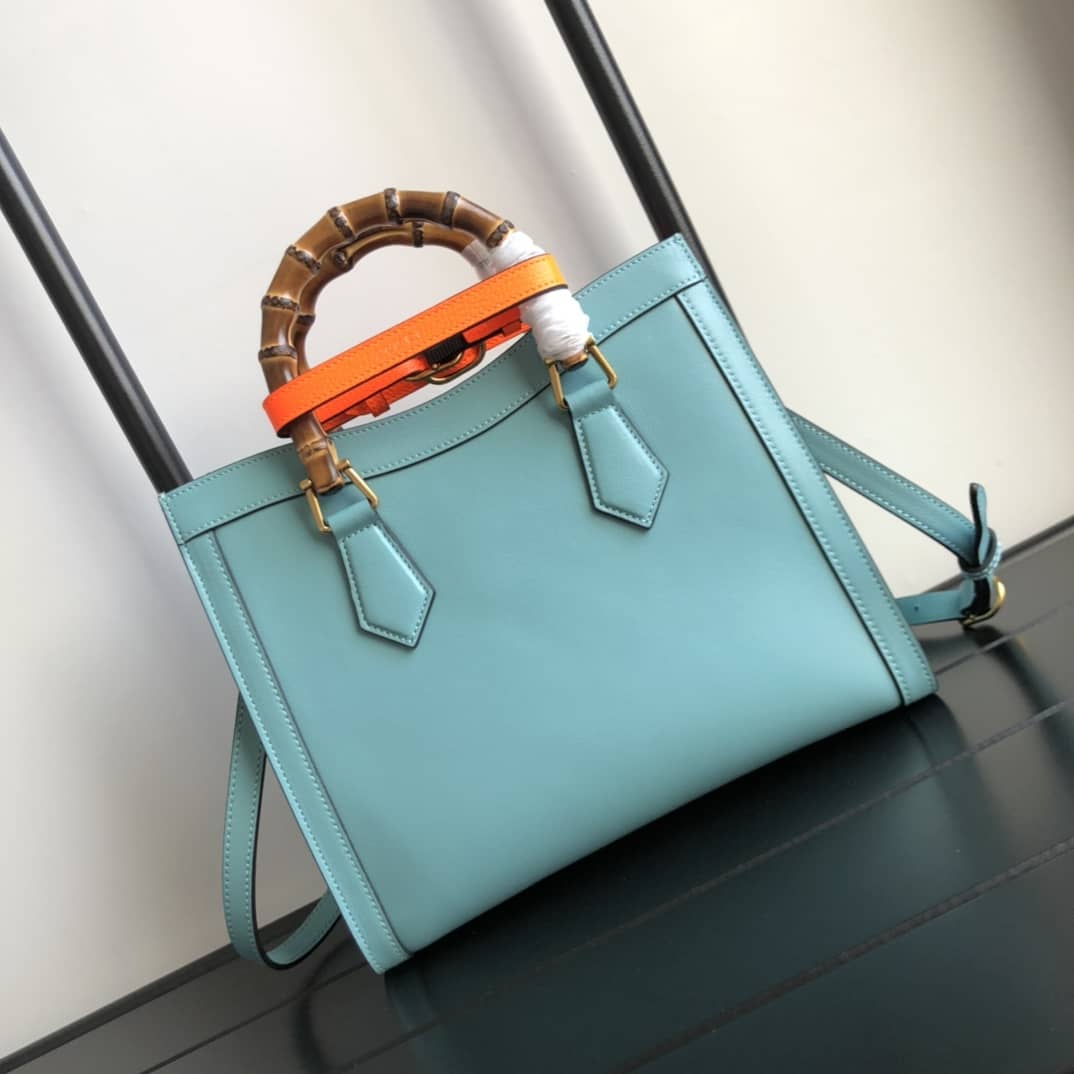 Gucci Diana Small Tote Replica Green 660195