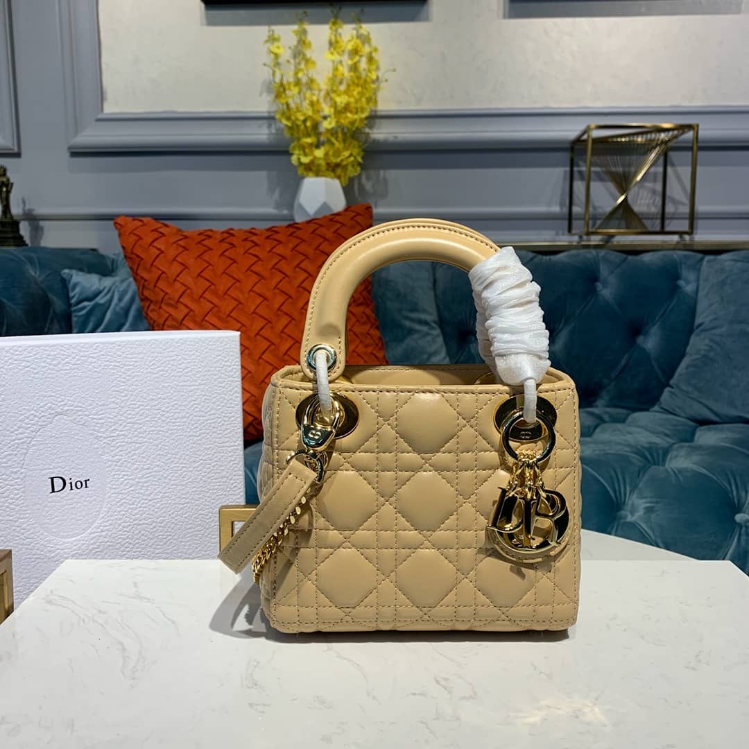 Christian Dior Lady Dior 17CM Replica Bag