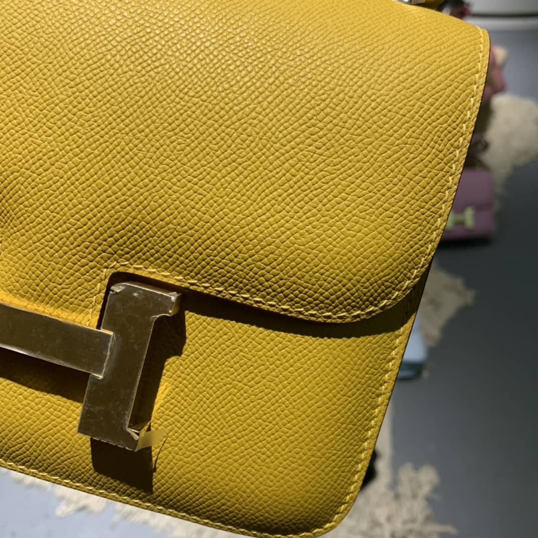 Hermes Replica Constance Bag 18CM Epsom Leather
