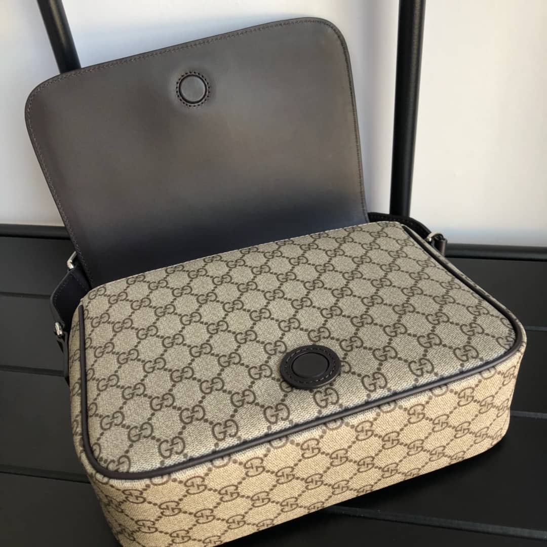 Gucci GG Guccissima Medium Canvas Crossbody Bag Replica 449172
