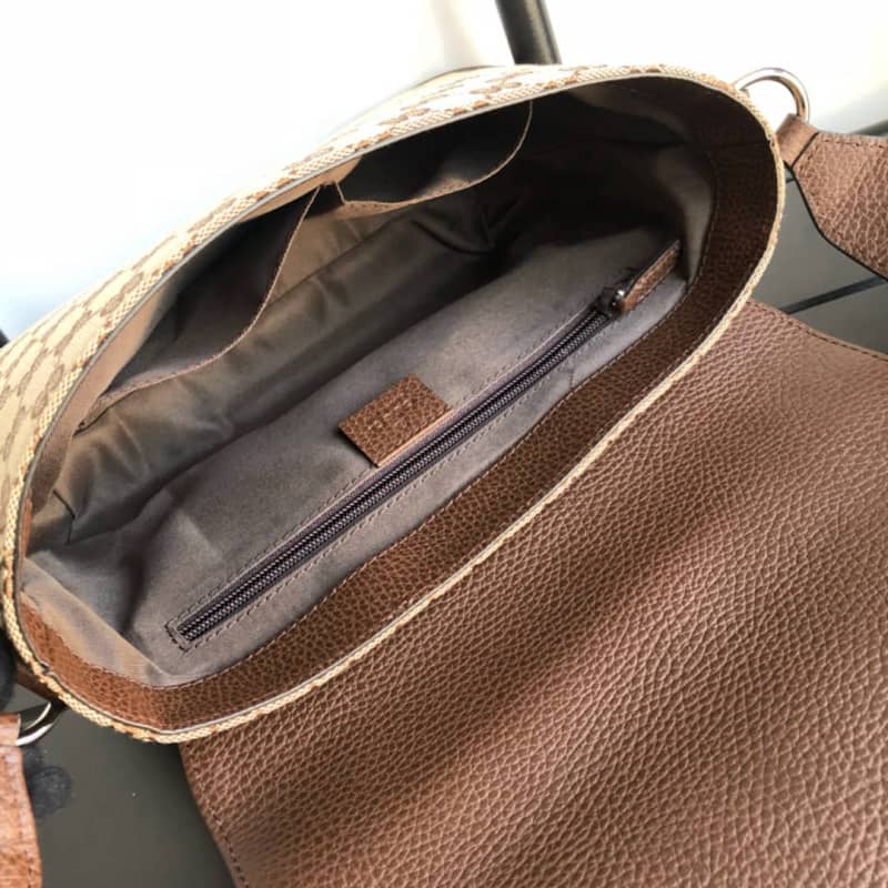 Gucci GG Guccissima Medium Canvas Crossbody Bag Replica 449172