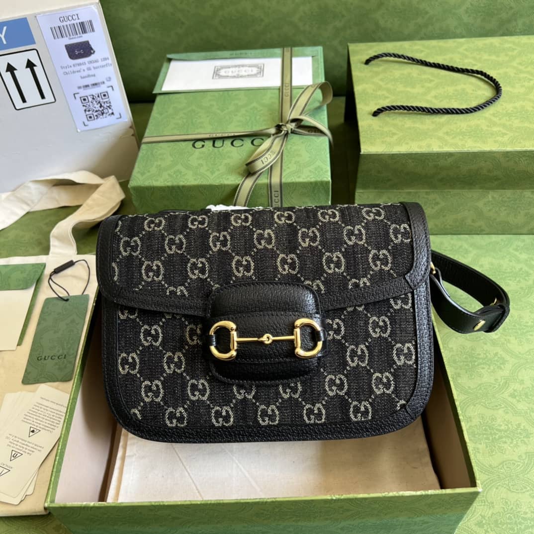 Gucci 1955 Horsebit 602204 Replica Crossbody Bag