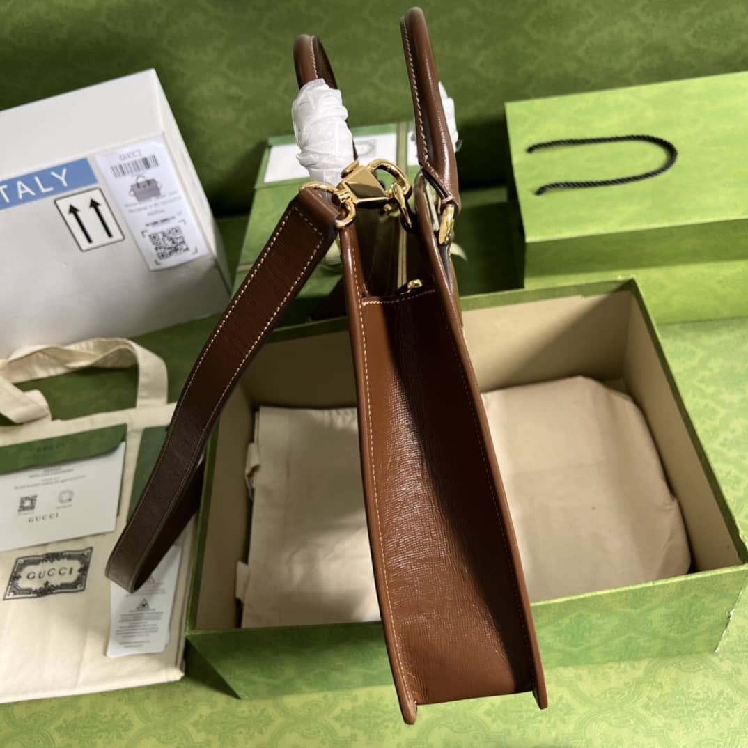 Gucci GG Supreme Canvas Mens Briefcase Replica 674143