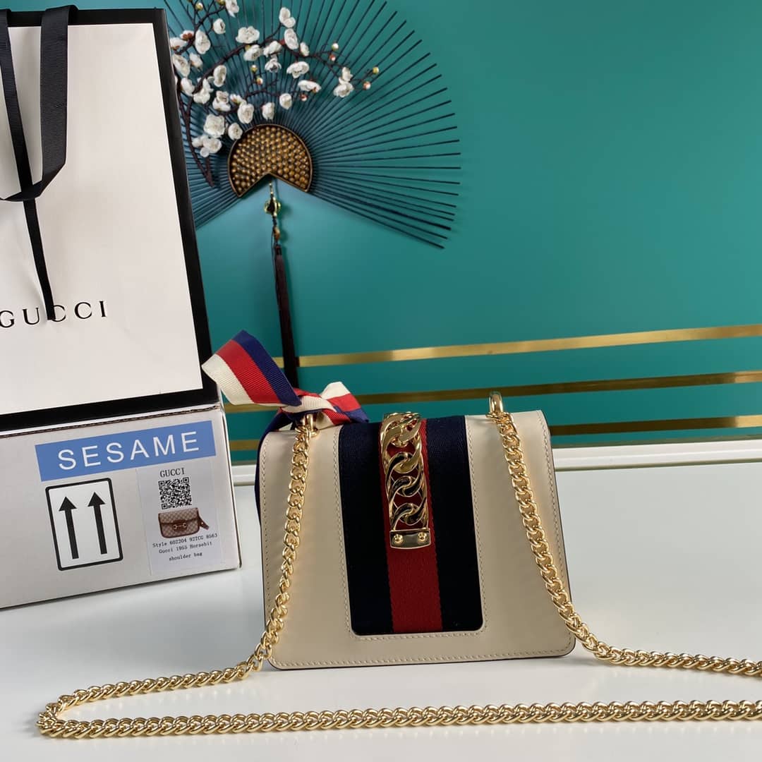 Gucci Sylvie Mini Chain Shoulder Bag Replica 431666