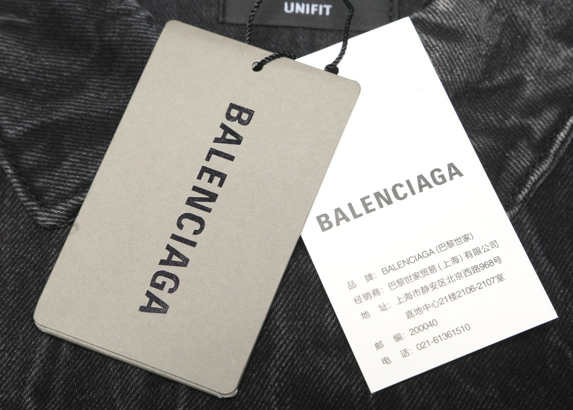 Balenciaga PARIS Denim Jacket