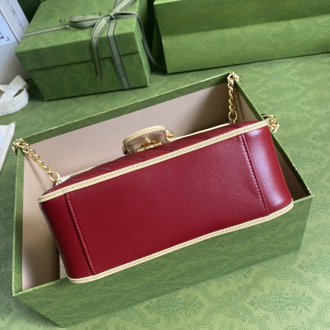 Gucci Marmont GG Mini Top Handle Bag Replica 583571
