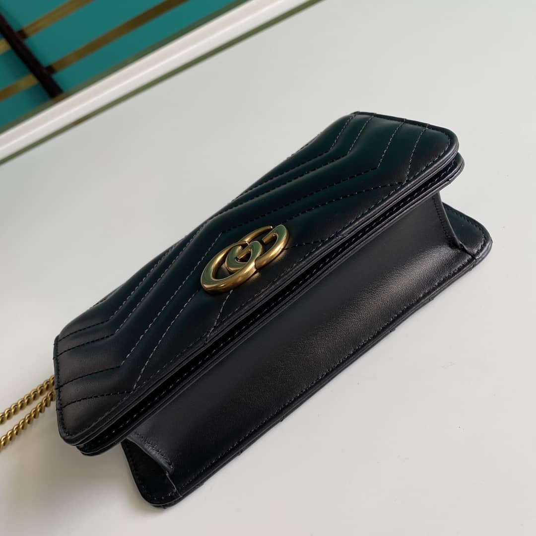 Gucci Crossbody Dupe Marmont GG Matelassé 488426