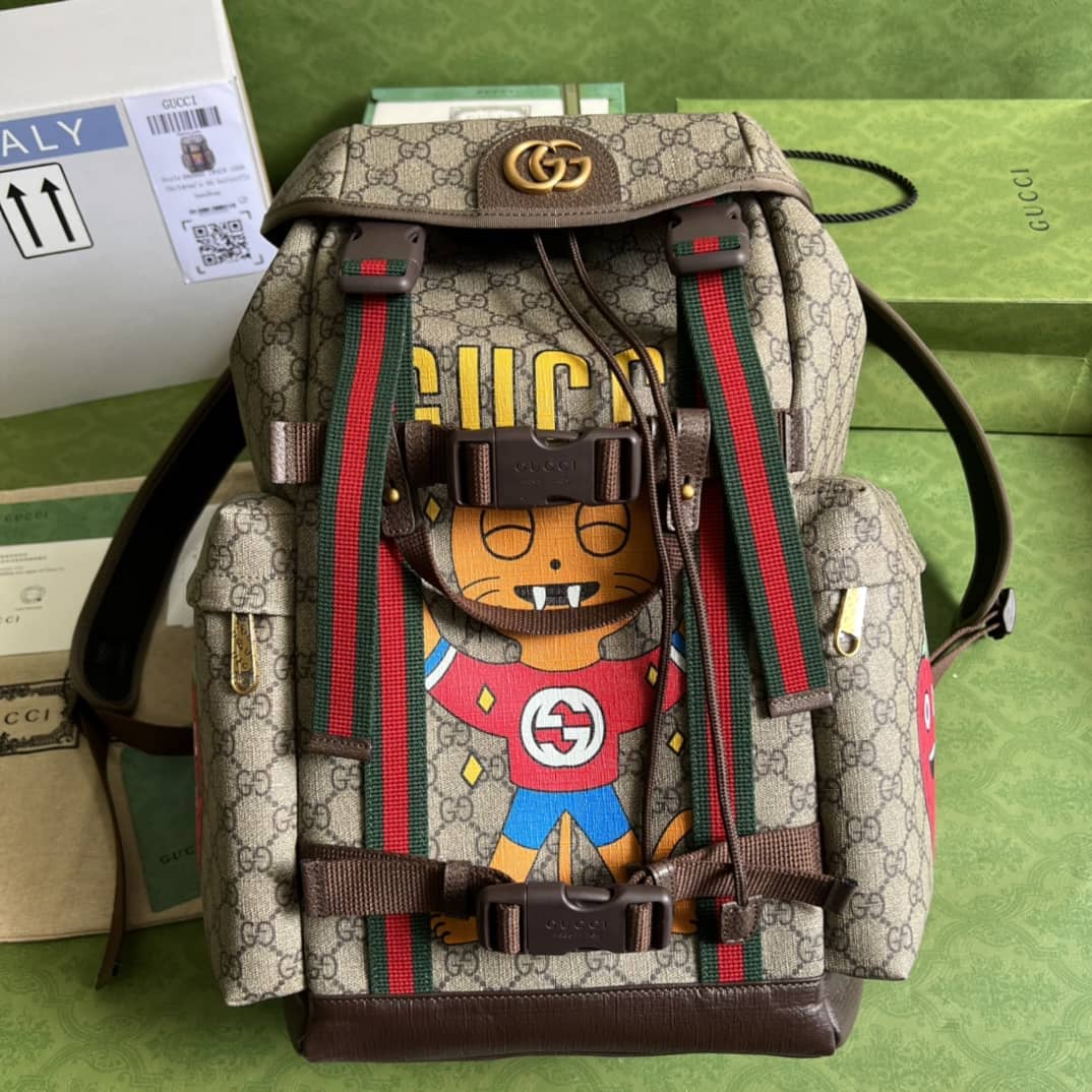 Gucci Webbing GG Skateboard 690999 Replica Backpack