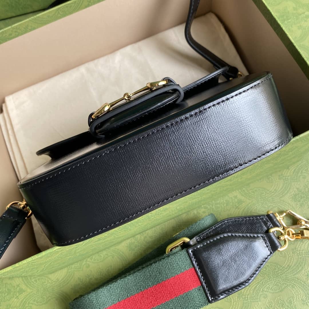 Gucci 1955 Horsebit Supreme GG Canvas Mini Shoulder Bag Replica 658574