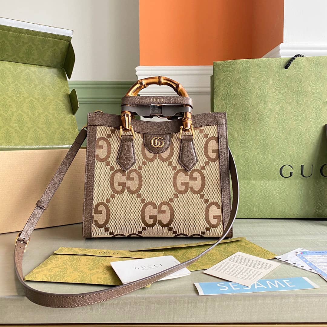 Gucci Diana Jumbo GG Small Tote 660195 Replica Crossbody Bag
