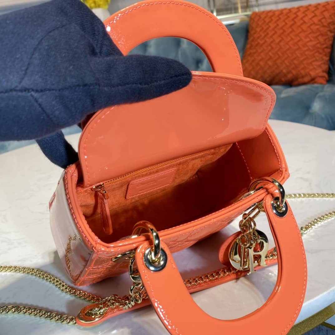 Christian Dior Lady Dior 17CM Replica Bag