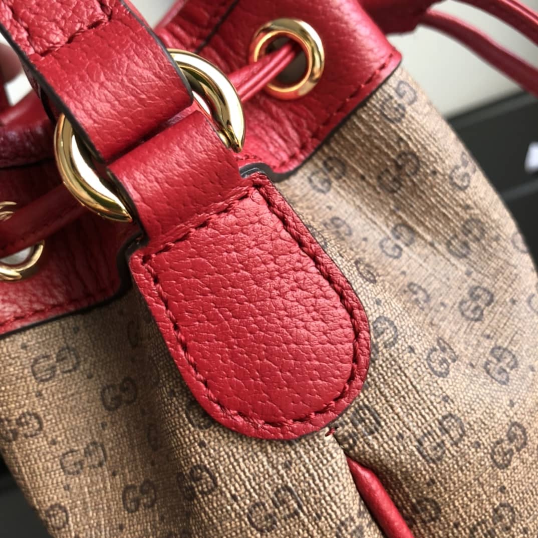 Gucci X Doraemon Mini Bucket Bag Replica 647801