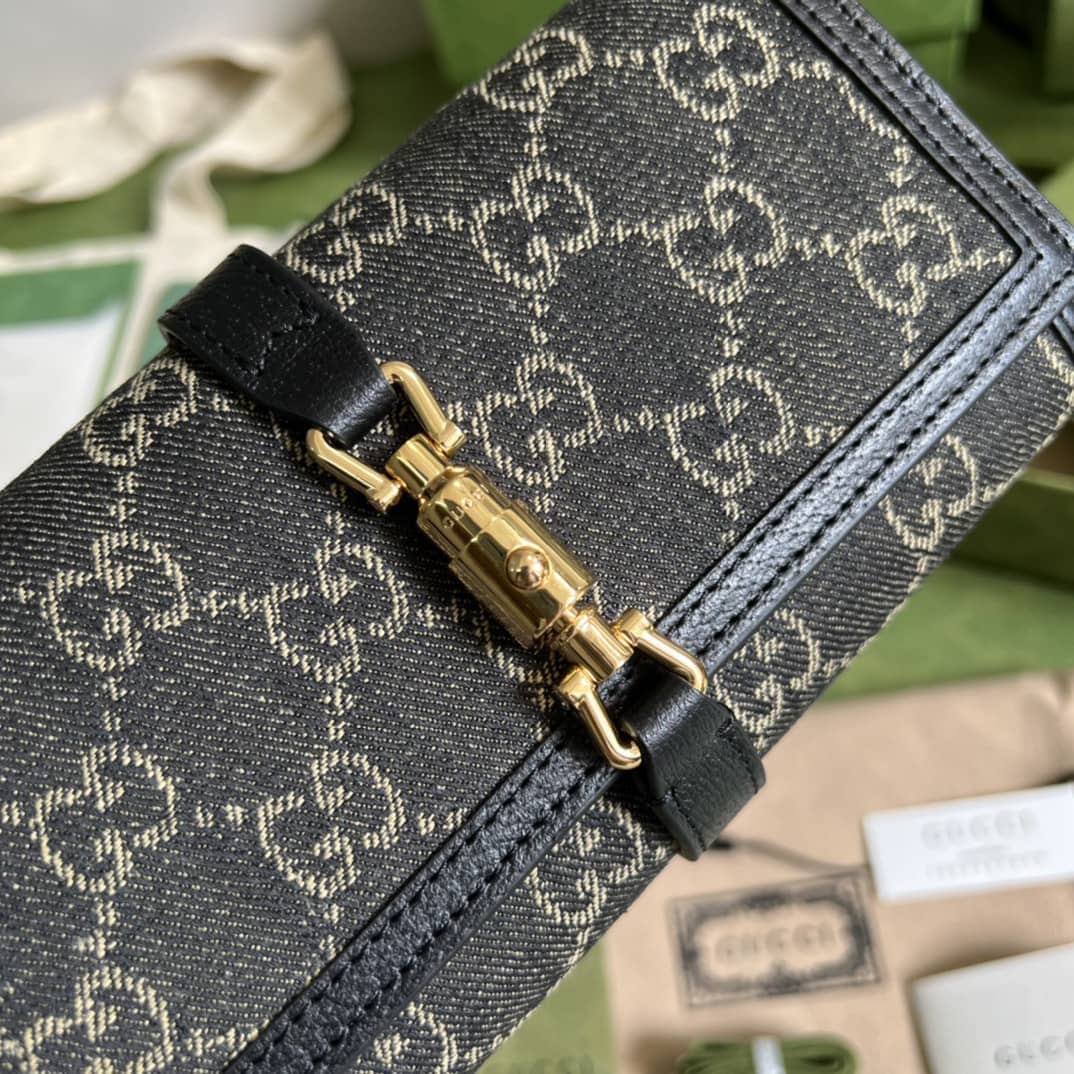Gucci Jackie 1961 Chain Wallet 652681 Replica Crossbody Bag