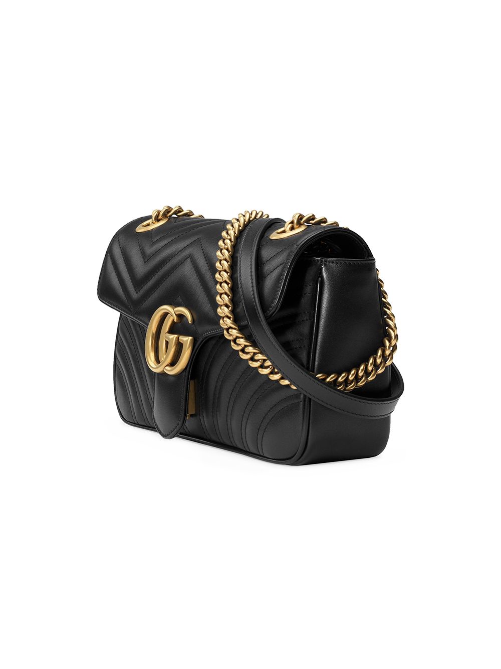 Gucci Dupe GG Marmont small matelassé leather shoulder bag