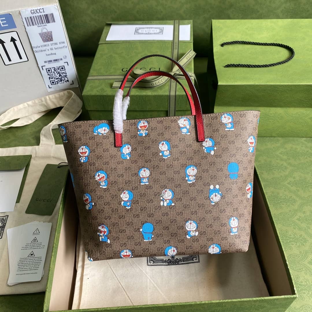 Gucci Children GG Supreme Tote Replica 410812