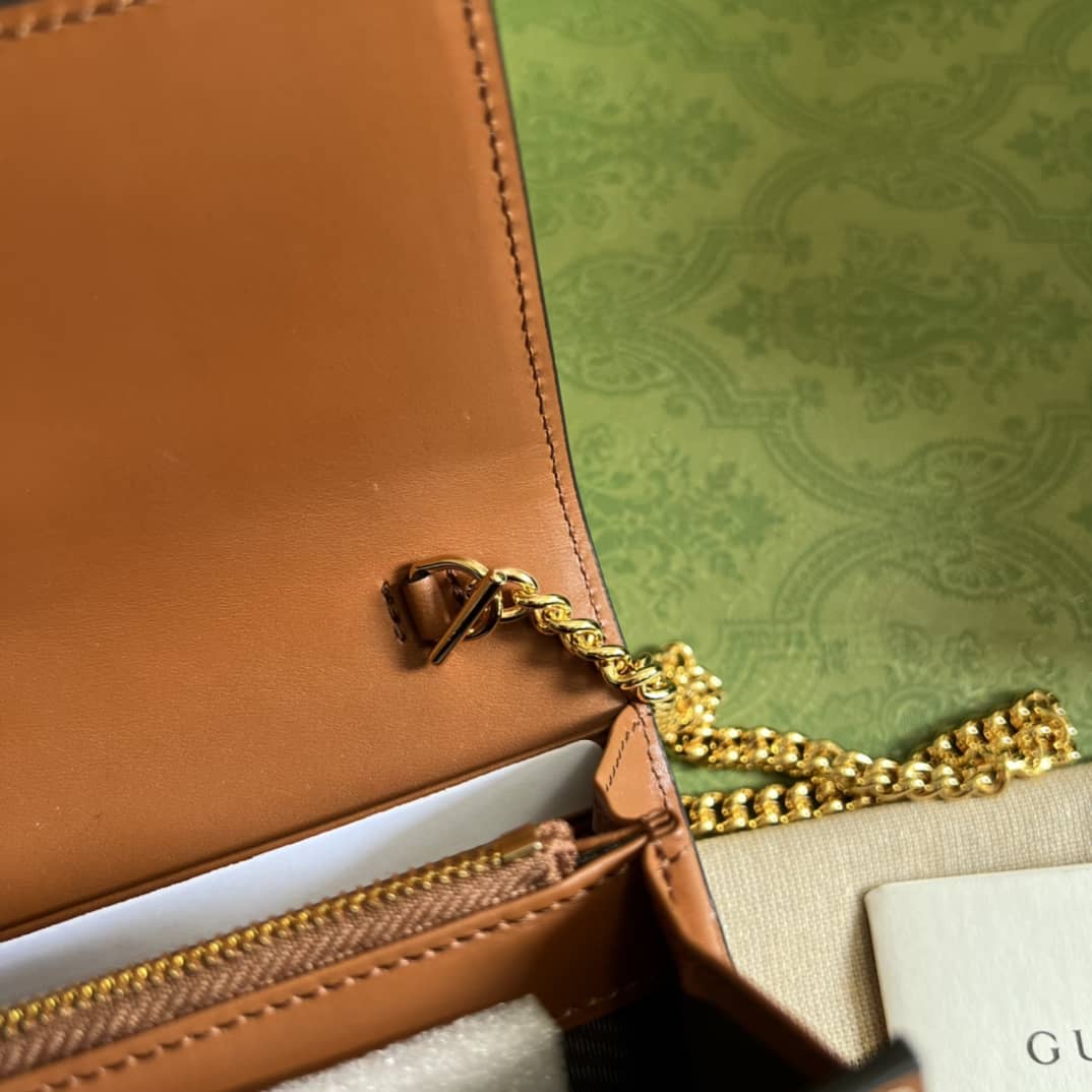Gucci Jackie 1961 Shoulder Bag Chain Wallet Replica 652681