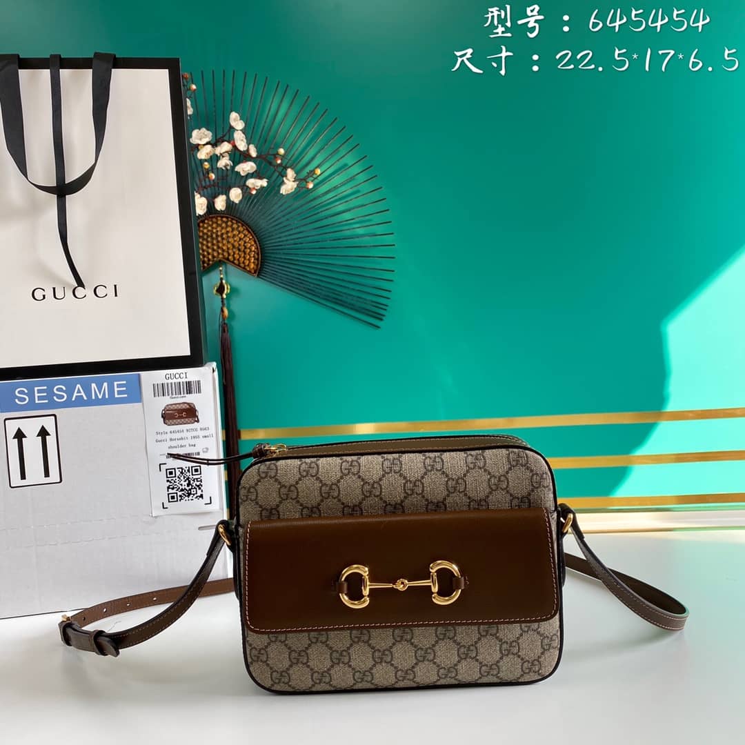 Gucci 1955 Horsebit Small Shoulder Bag Replica 645454
