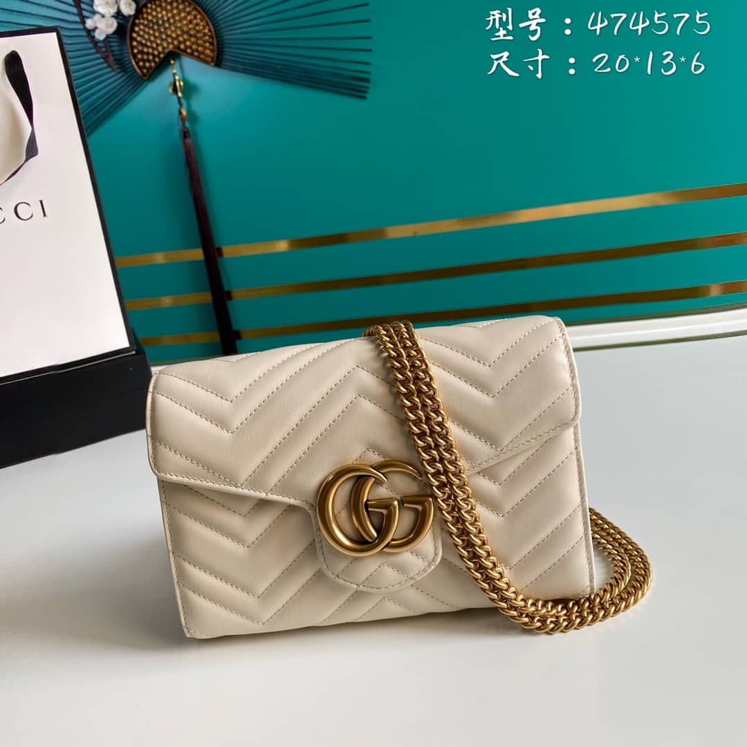 Gucci Marmont GG Matelassé Mini Bag Replica 474575