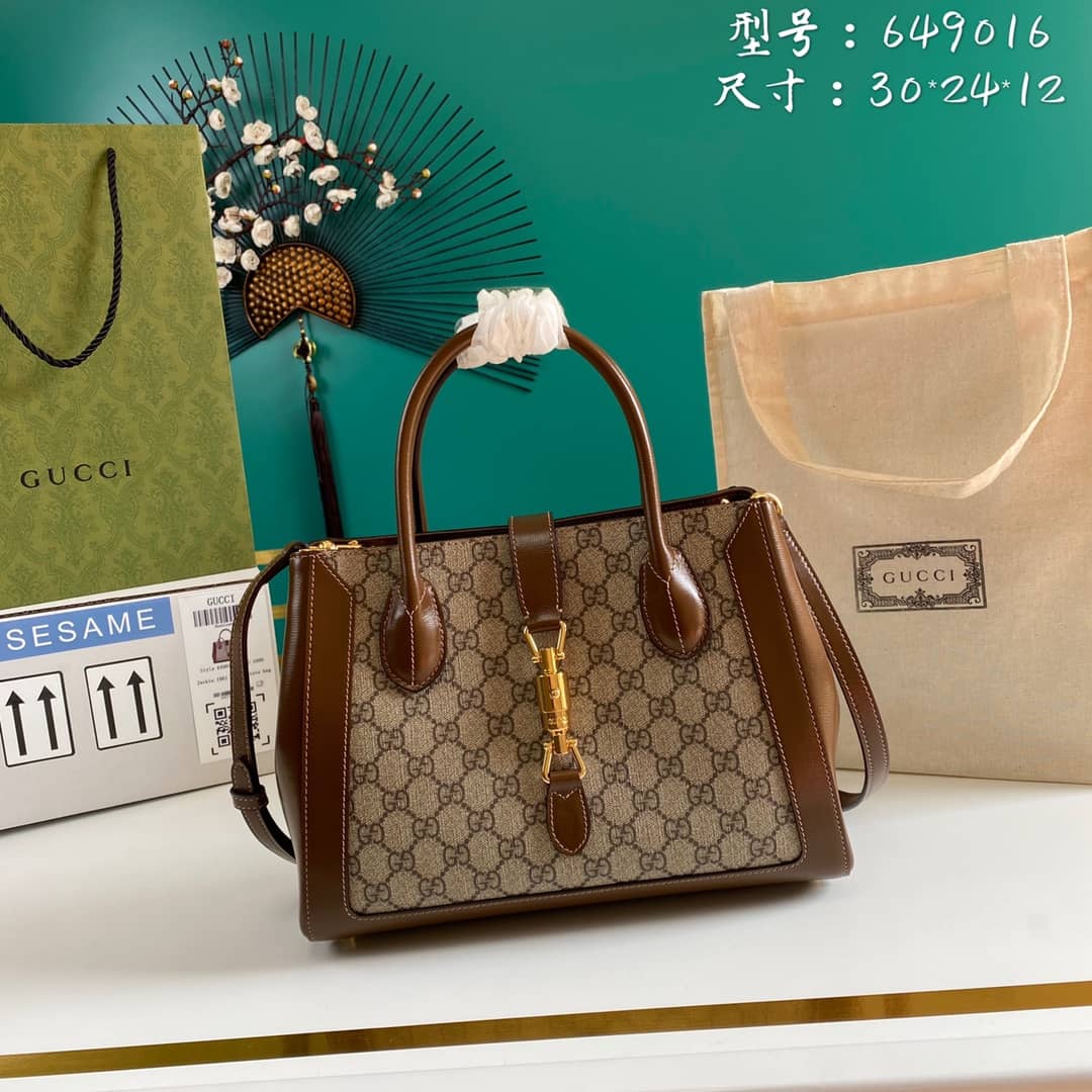 Gucci Jackie 1961 Medium Tote Replica 649016