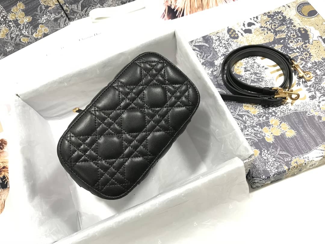 Christian Dior Travel Lambskin Vanity Case