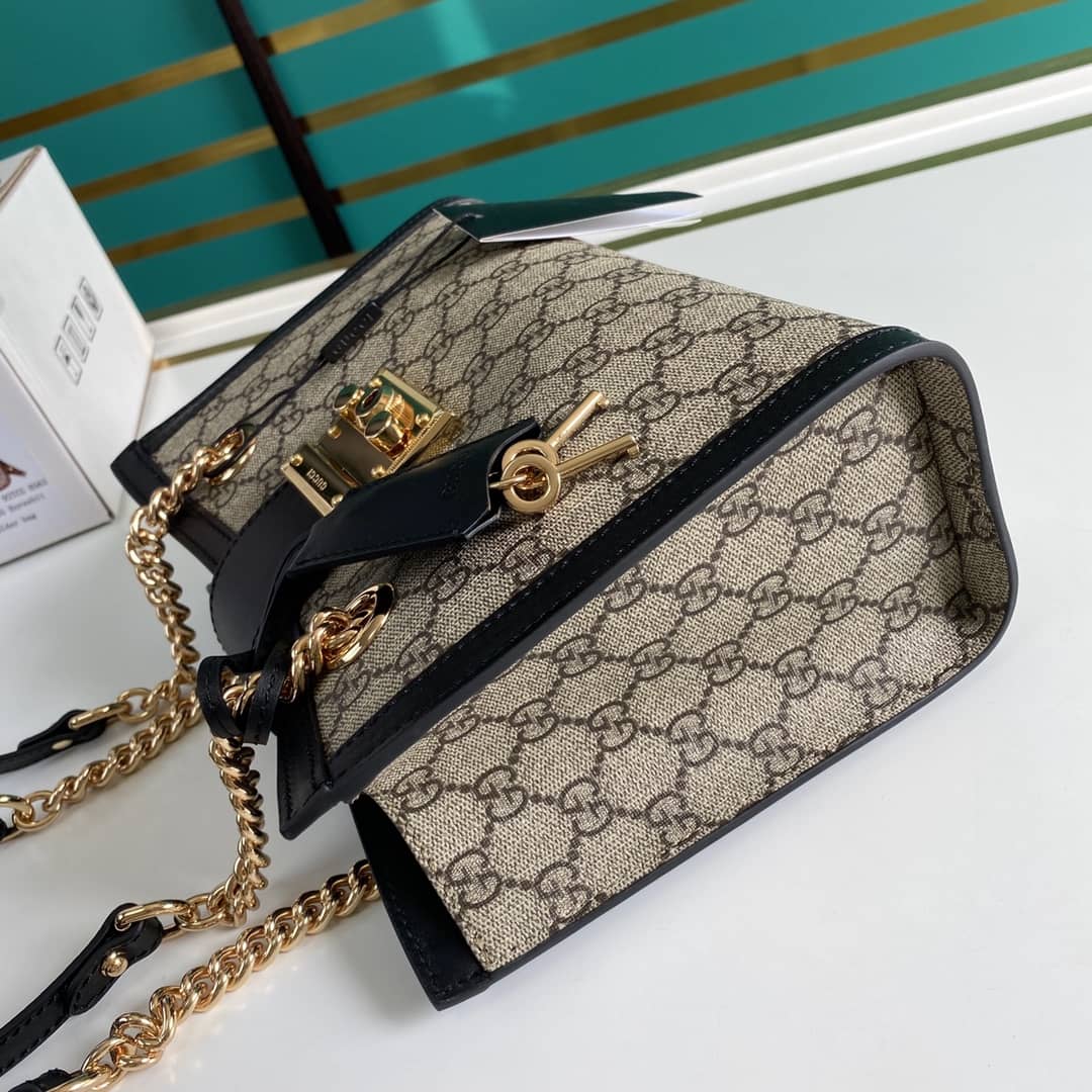 Gucci Padlock Small Berry Tote Replica 498156