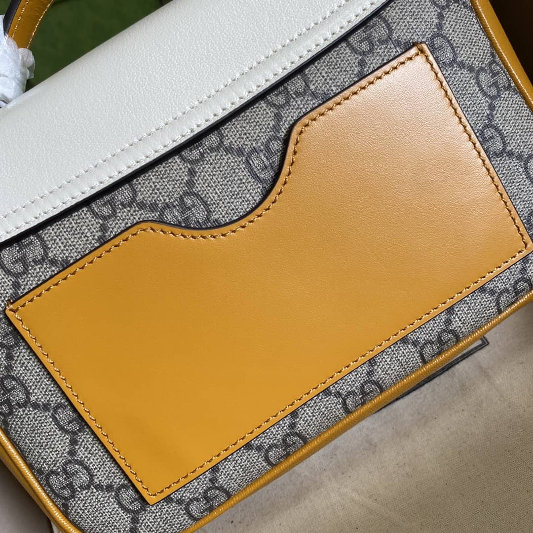 Gucci Supreme GG Padlock Canvas Mini Bag Replica 658487