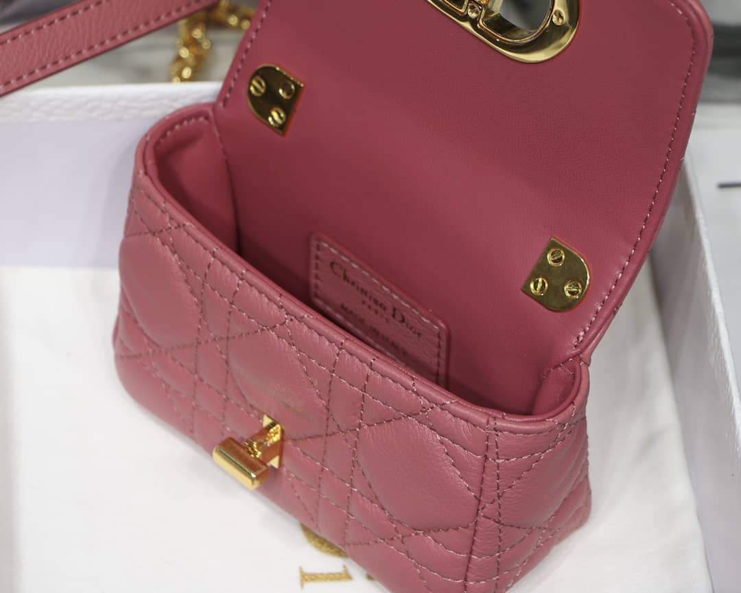 Christian Dior Micro Caro Calfskin Replica Bag