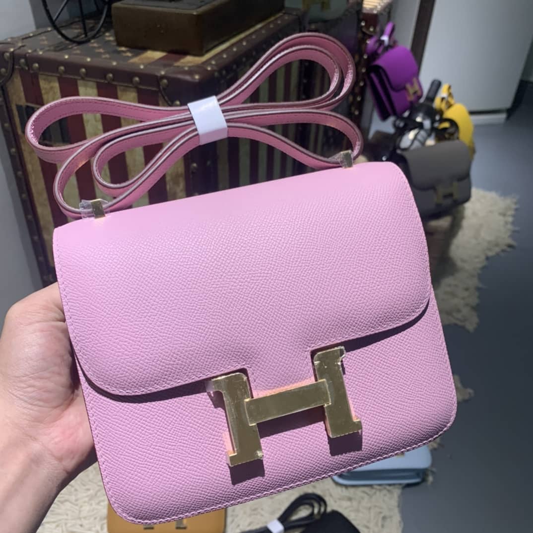 Hermes Replica Constance Bag 18CM Epsom Leather