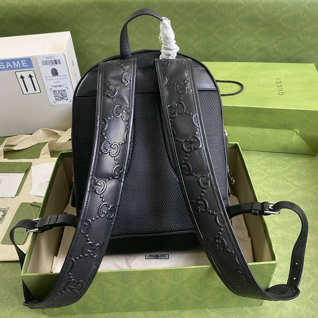 Gucci GG Embossed Backpack Replica 658579