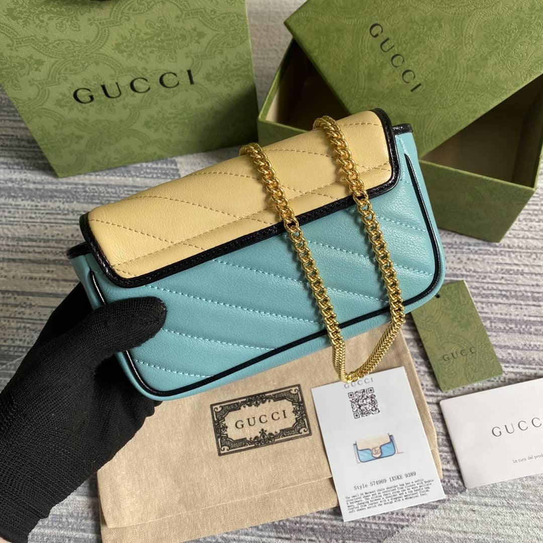 Gucci Marmont GG Mini Chain Shoulder Bag Replica 574969