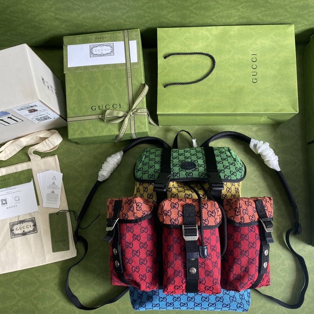 Gucci Off The Grid GG Monogram Nylon Travel Backpack Replica 626160