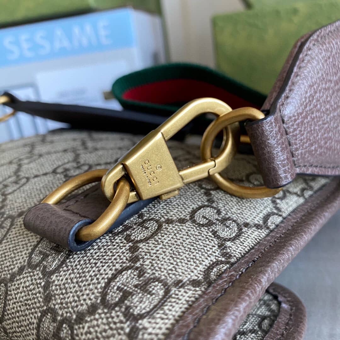 Gucci Guccitotem Web GG Supreme Messenger Bag Replica 489617