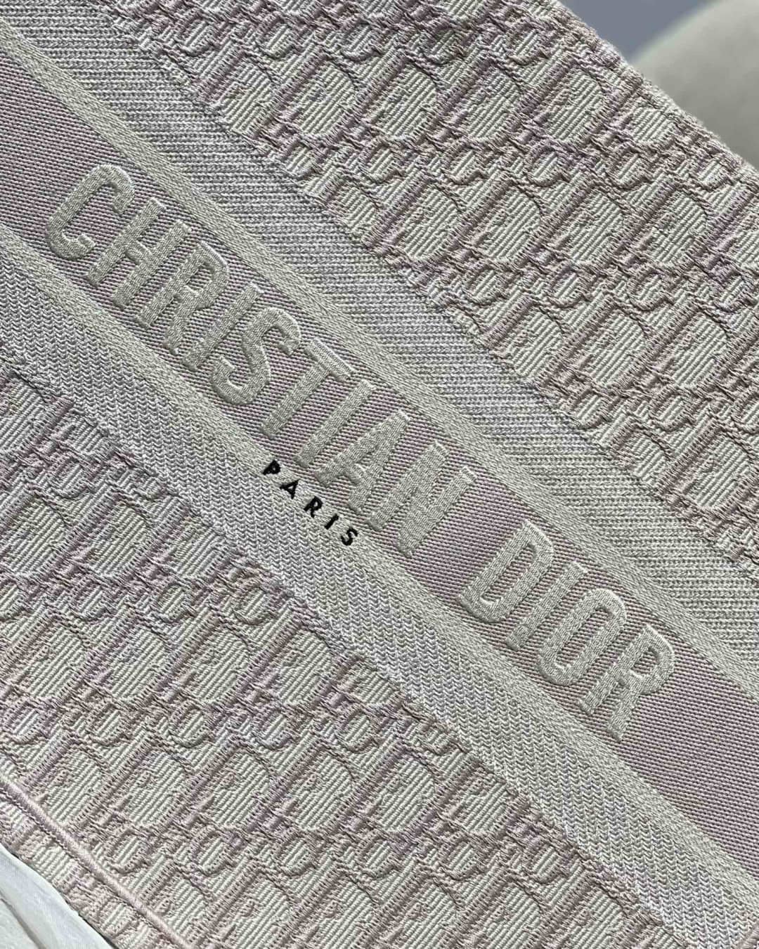 Christian Dior CD Book Embroidery Replica Tote