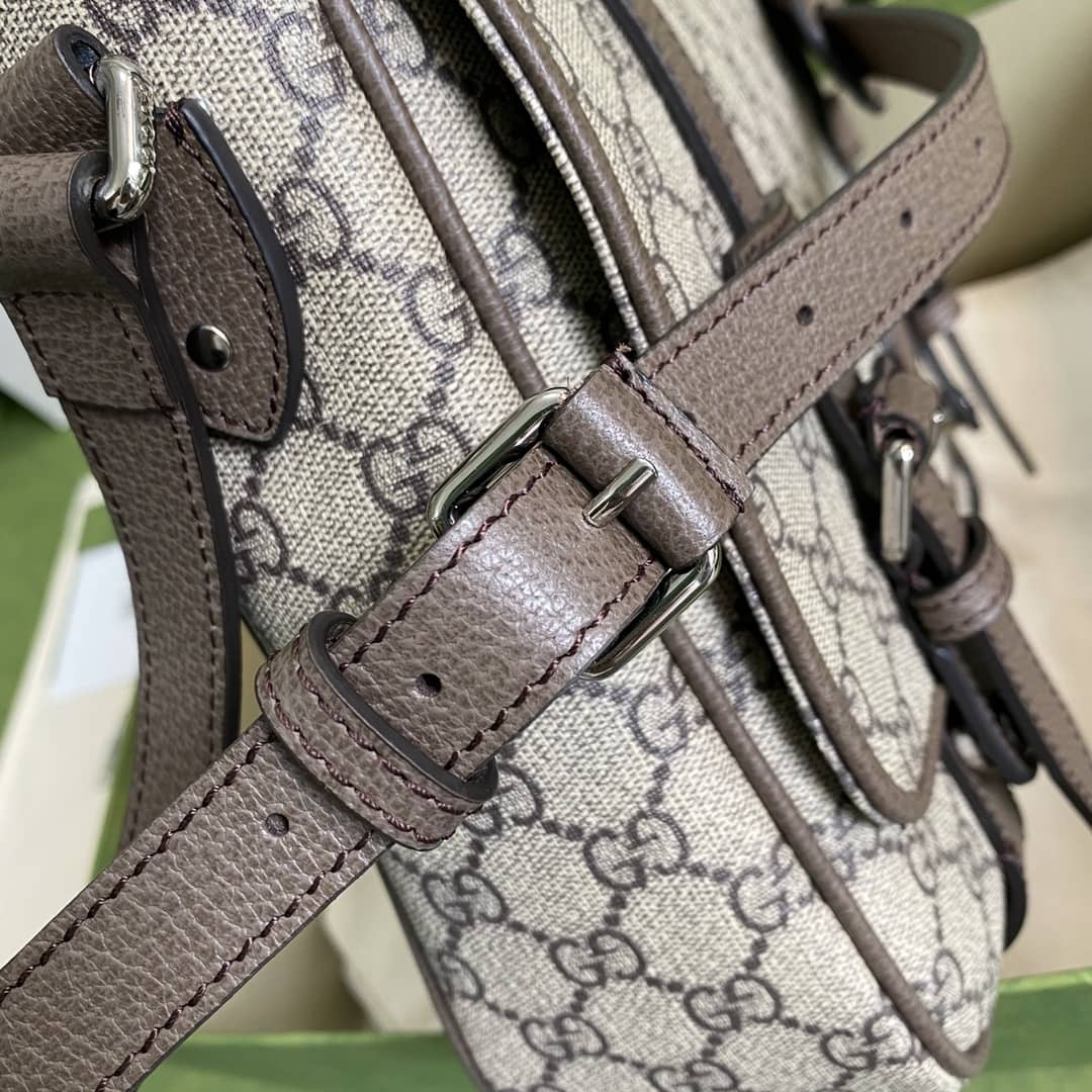 Gucci Mens GG Supreme Canvas Messenger Bag Replica 658542