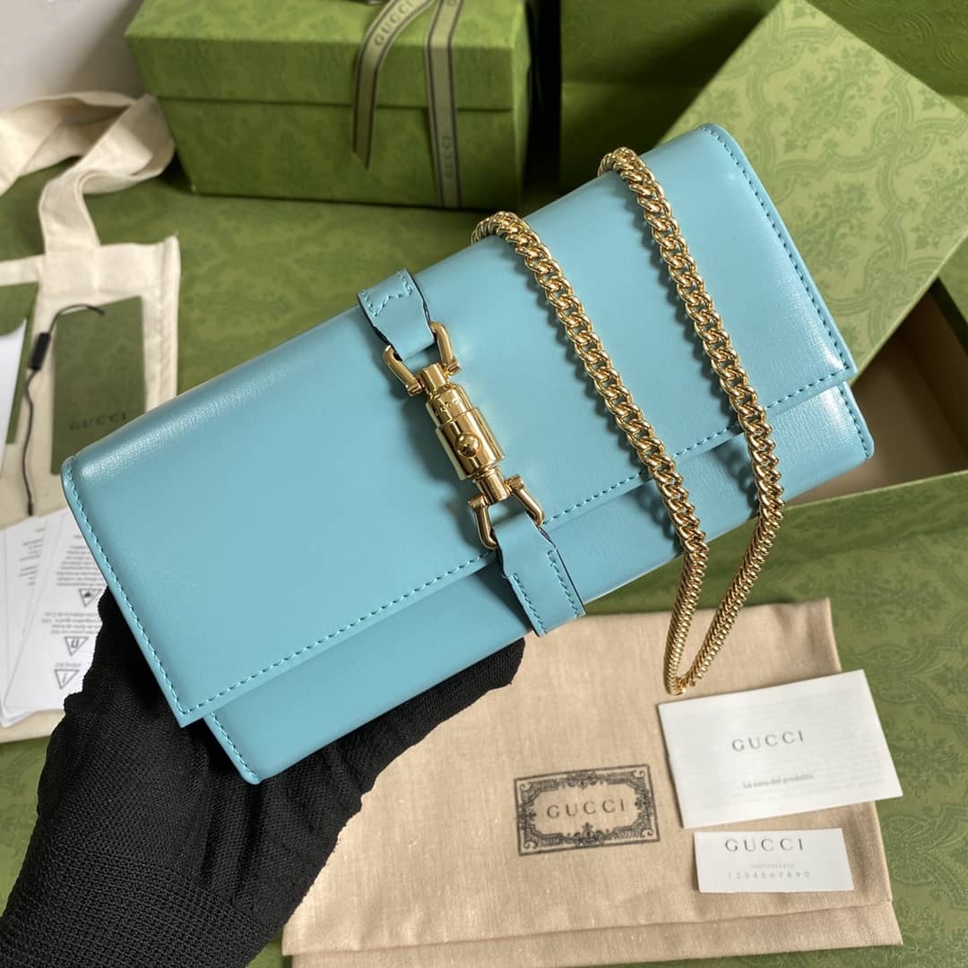 Gucci Jackie 1961 Shoulder Bag Chain Wallet Replica 652681