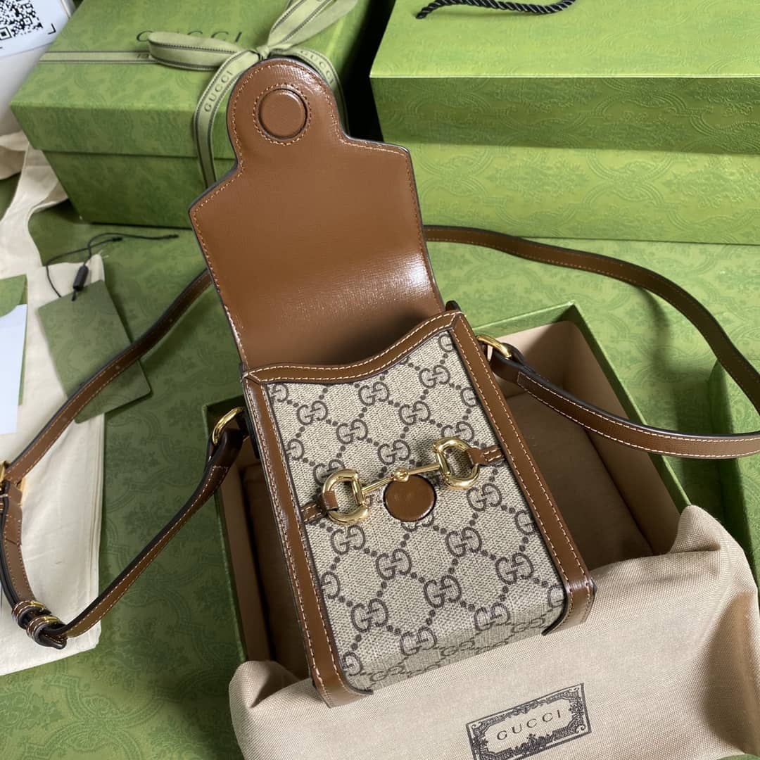 Gucci 1955 Horsebit Mini Phone Bag Replica 625615