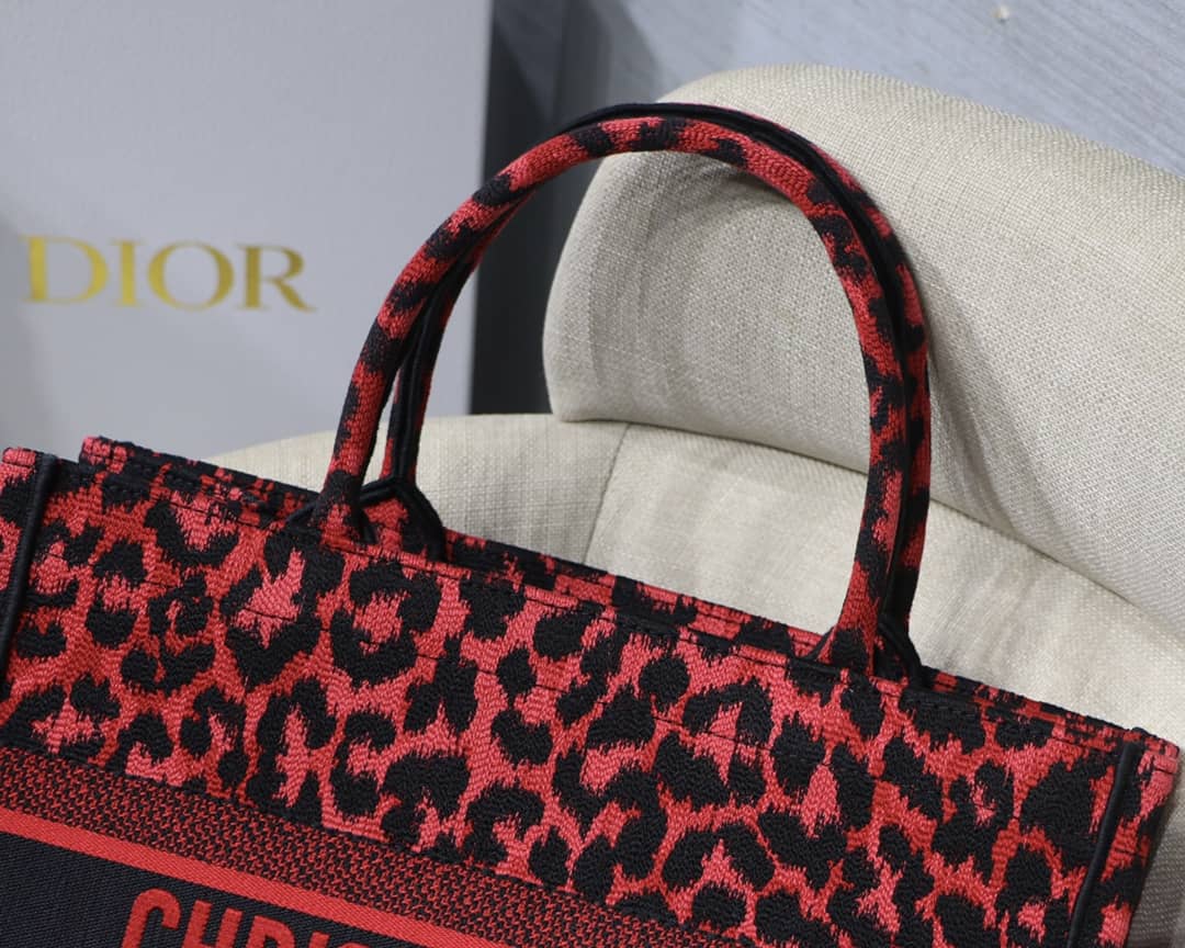 Christian Dior Tote Bag Dupe CD Book Embroidery