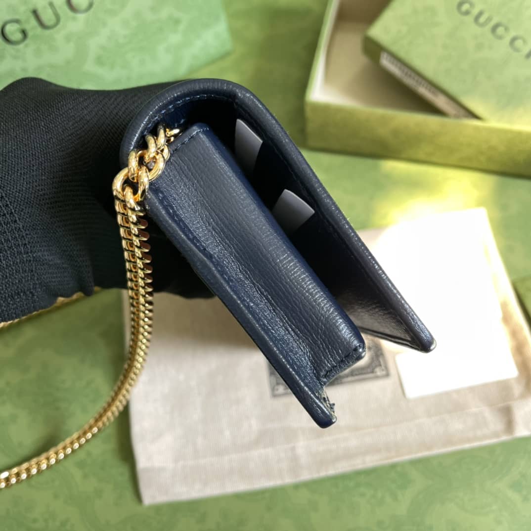 Gucci 1955 Horsebit Chain Wallet Replica 621892