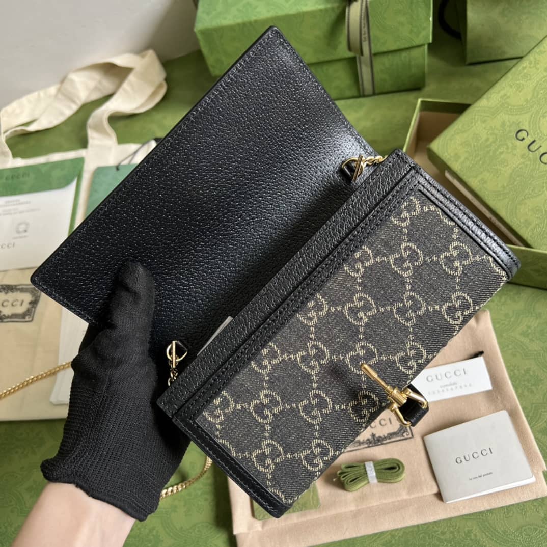 Gucci Jackie 1961 Chain Wallet 652681 Replica Crossbody Bag